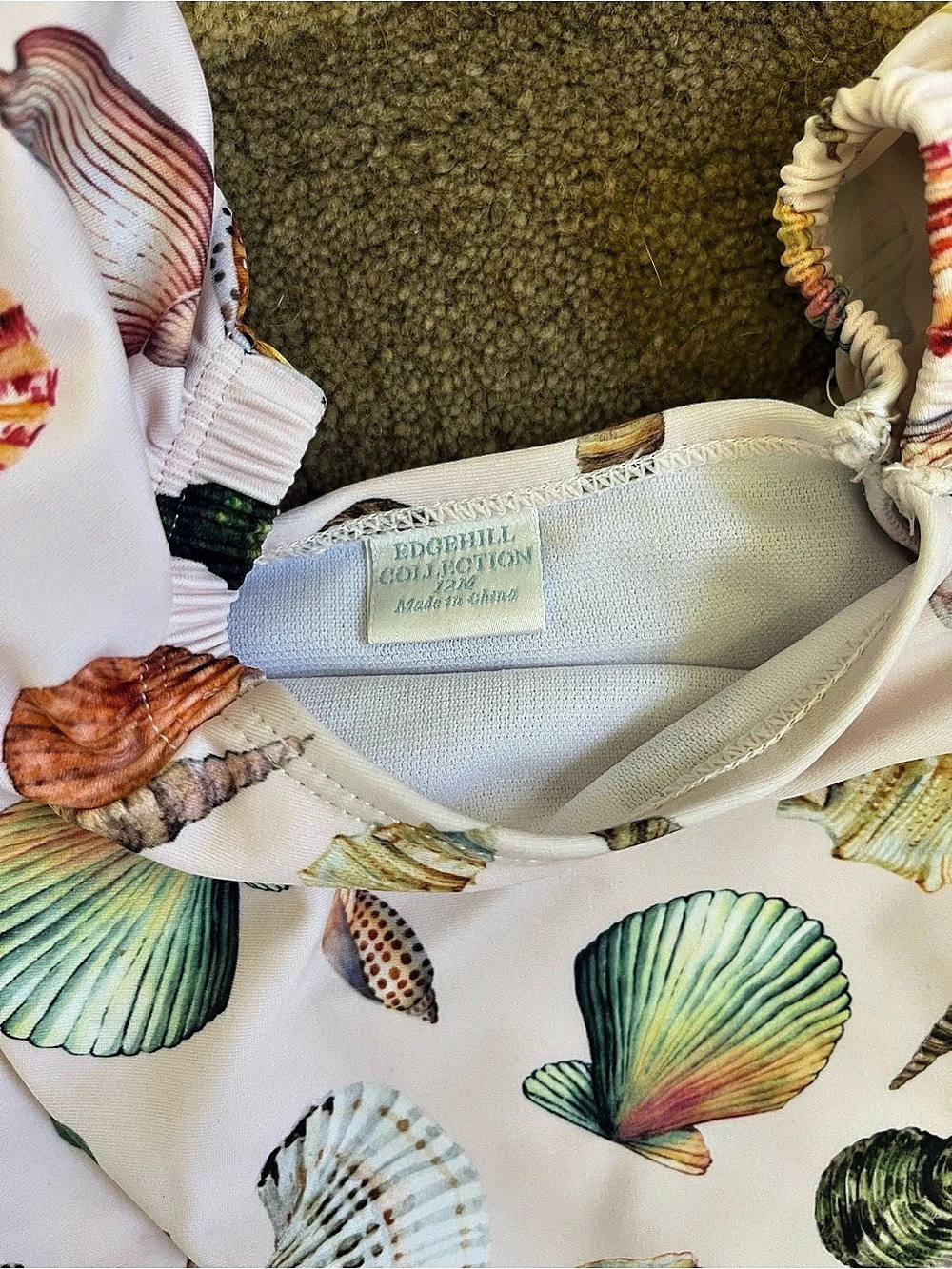 EdgeHill Shell Print One-Piece - Picture 2 of 2